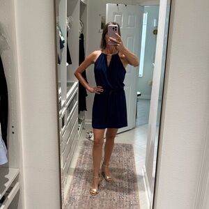 Navy dress, Small, White House Black Market